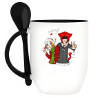 Кружка с ложкой