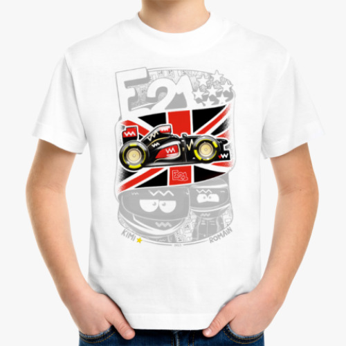 Детская футболка с принтом Е21