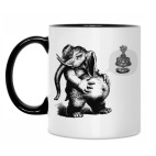 Кружка двухцветная