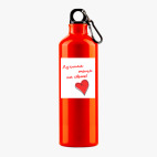 Металлическая бутылка 700 мл UV-DTF