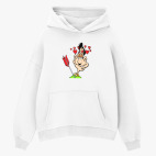 Толстовка худи оверсайз