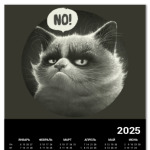 Кот Tard Grumpy Cat портрет