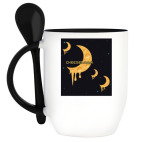 Кружка с ложкой