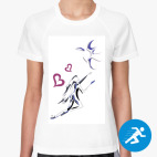 Женская спортивная футболка