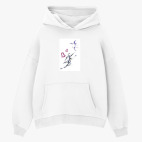 Толстовка худи оверсайз