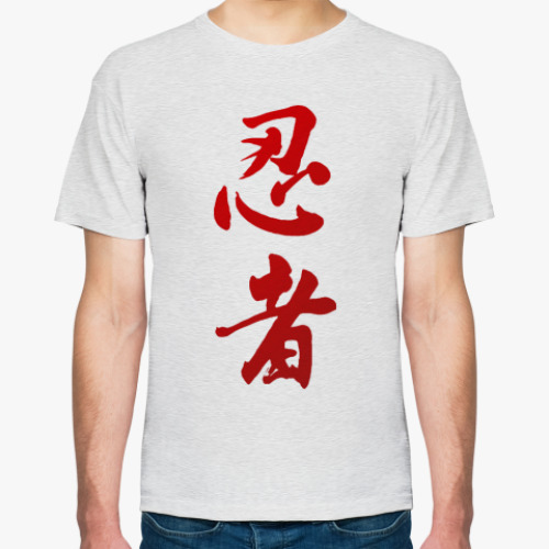 Футболка с принтом  NINJA