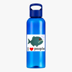 Прозрачная спортивная бутылка