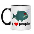 Кружка двухцветная