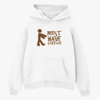 Толстовка худи оверсайз