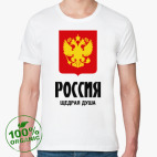 Мужская футболка органик