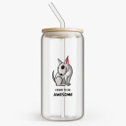 Банка с бамбуковой крышкой