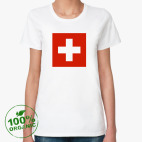 Женская футболка органик