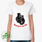 Женская футболка органик