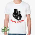 Мужская футболка органик