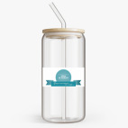 Банка с бамбуковой крышкой