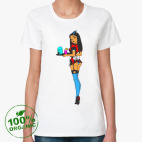 Женская футболка органик