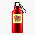 Металлическая бутылка 400 мл UV-DTF