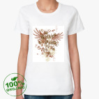 Женская футболка органик