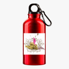 Металлическая бутылка 400 мл UV-DTF