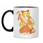 Кружка двухцветная