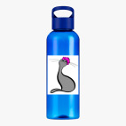 Прозрачная спортивная бутылка