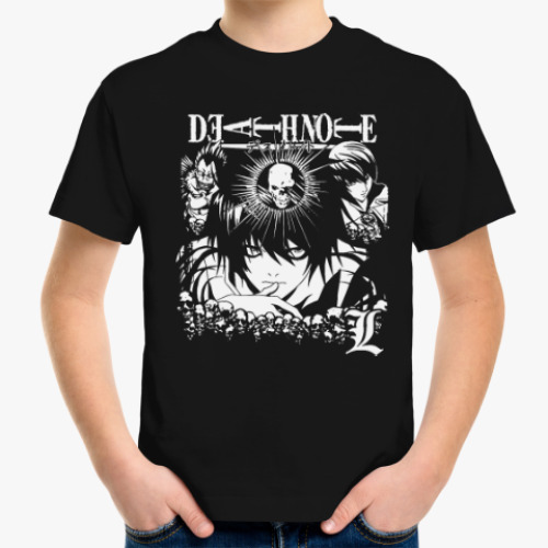 Детская футболка Тетрадь смерти