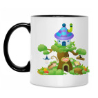 Кружка двухцветная