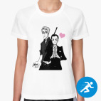 Женская спортивная футболка