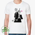 Мужская футболка органик