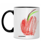 Кружка двухцветная