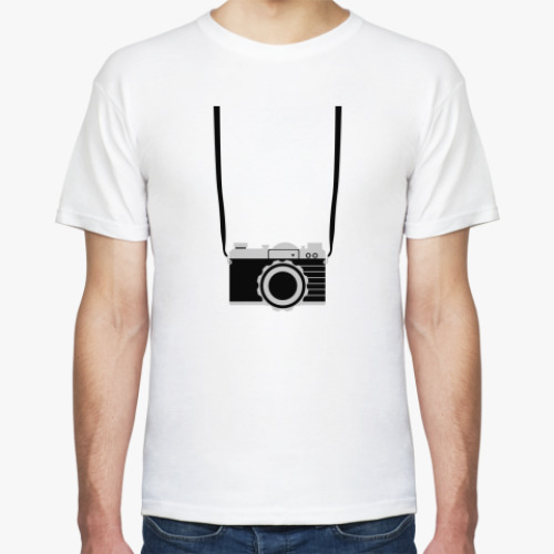 Футболка с принтом Фотоаппарат