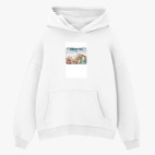 Толстовка худи оверсайз