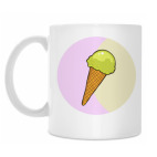 фисташковое мороженое