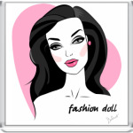 Стильная кукла