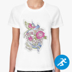 Женская спортивная футболка