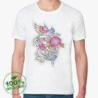 Мужская футболка органик