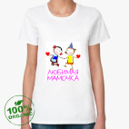 Женская футболка органик