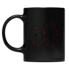 Кружка цветная UV-DTF