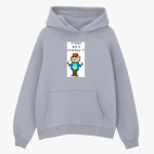 Толстовка худи оверсайз