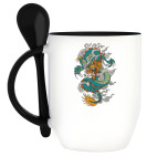 Кружка с ложкой