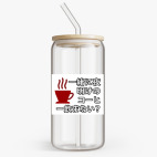 Банка с бамбуковой крышкой