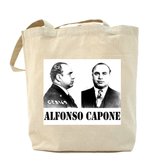 Сумка шоппер с принтом Al Capone