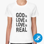 Женская спортивная футболка