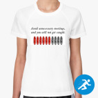 Женская спортивная футболка