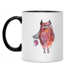 Кружка двухцветная