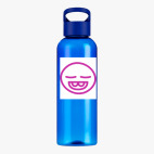 Прозрачная спортивная бутылка