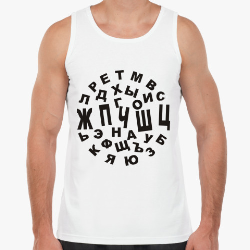 Майка с принтом ЖП ЧШЦ