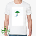 Мужская футболка органик