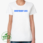 Женская футболка органик