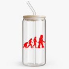 Банка с бамбуковой крышкой